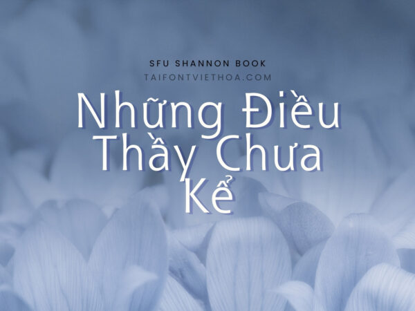 Font việt hóa SFU Shannon