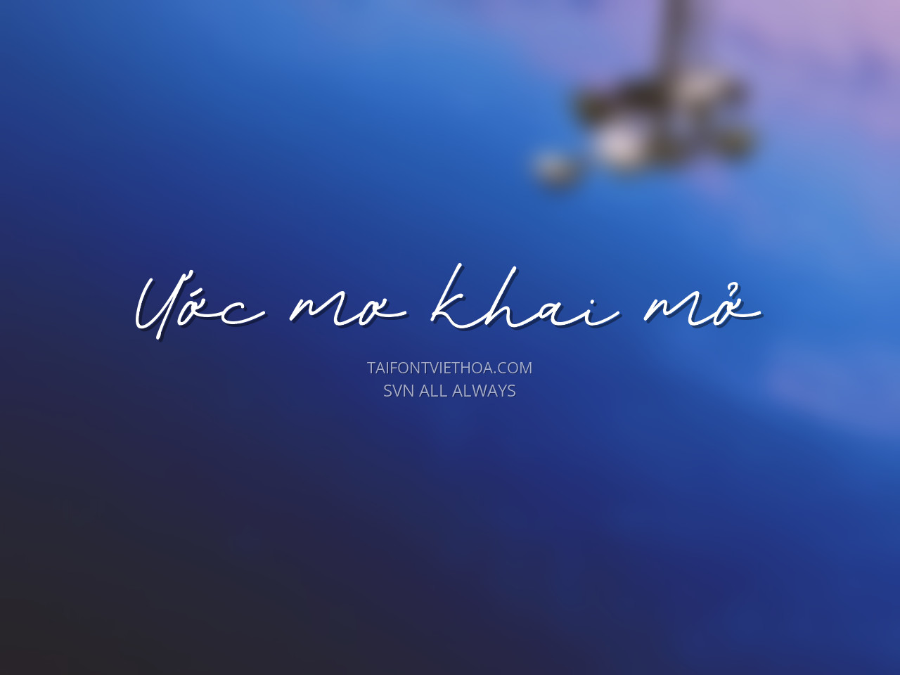 Font việt hóa SVN All Always