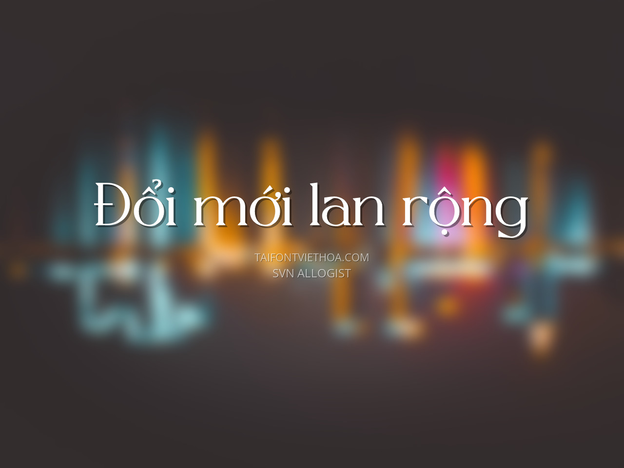 Font việt hóa SVN Allogist