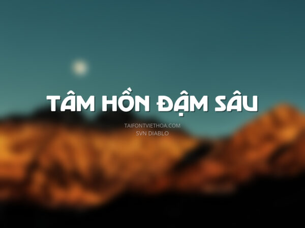 Font việt hóa SVN Diablo