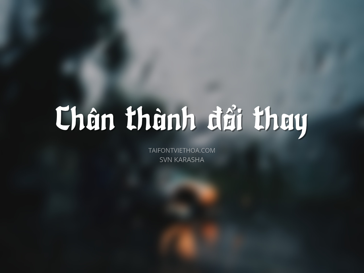 Font việt hóa SVN Karasha