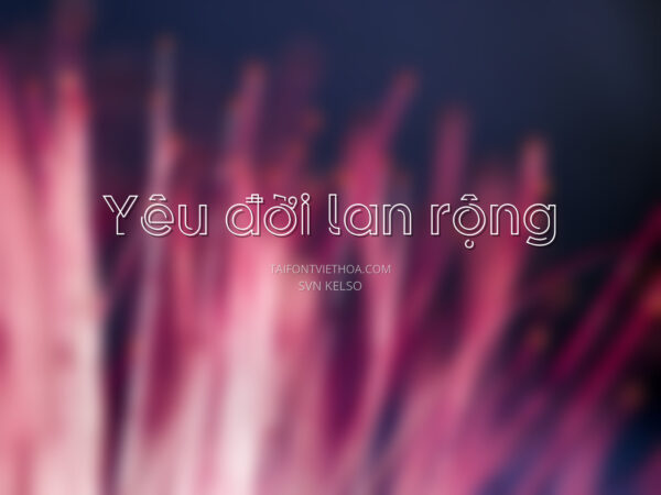 Font việt hóa SVN Kelso Medium