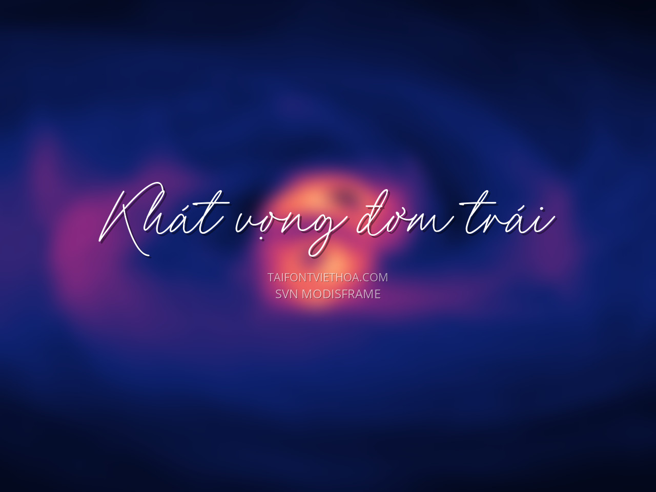 Font việt hóa SVN Modisframe