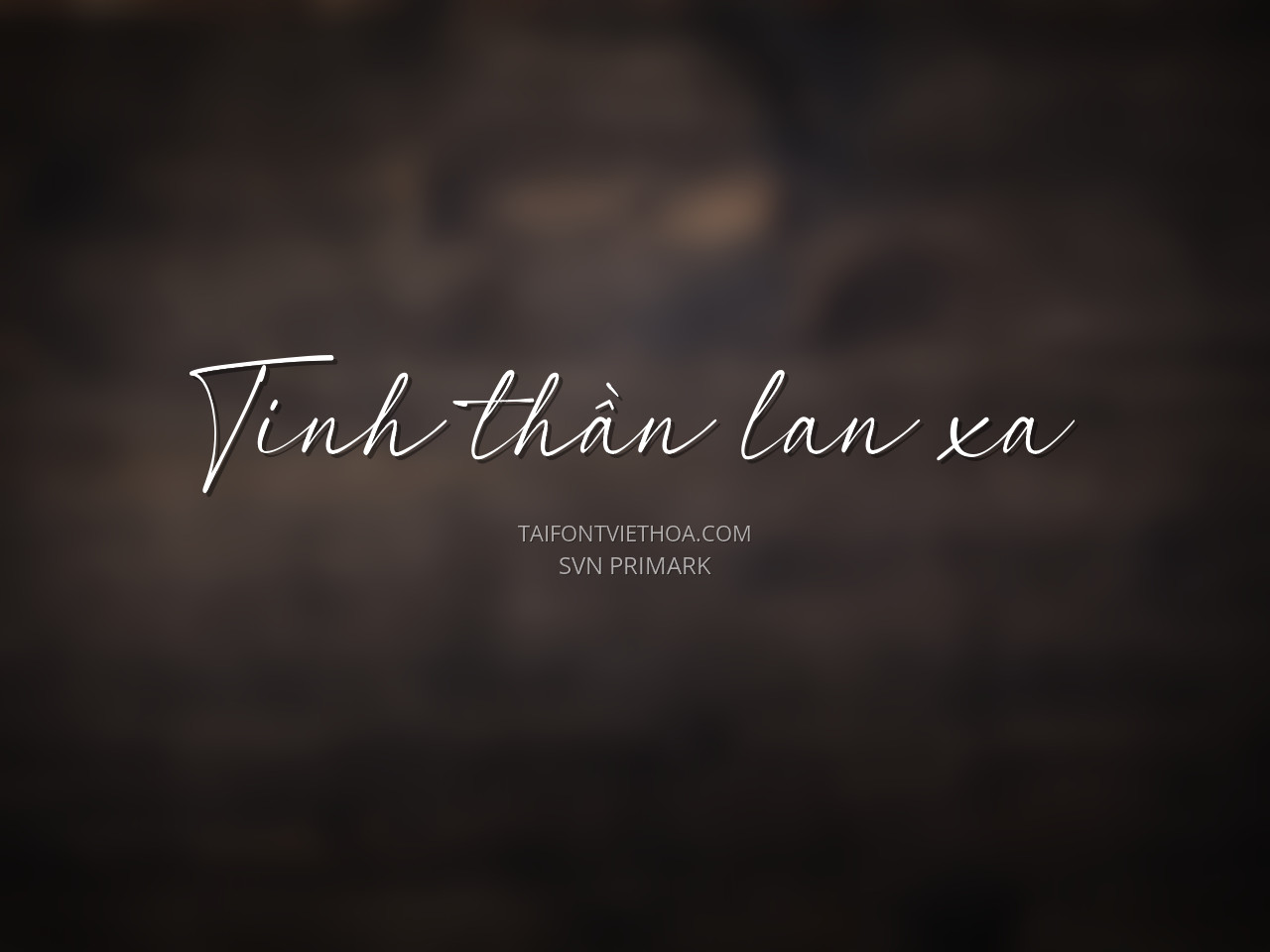 Font việt hóa SVN Primark