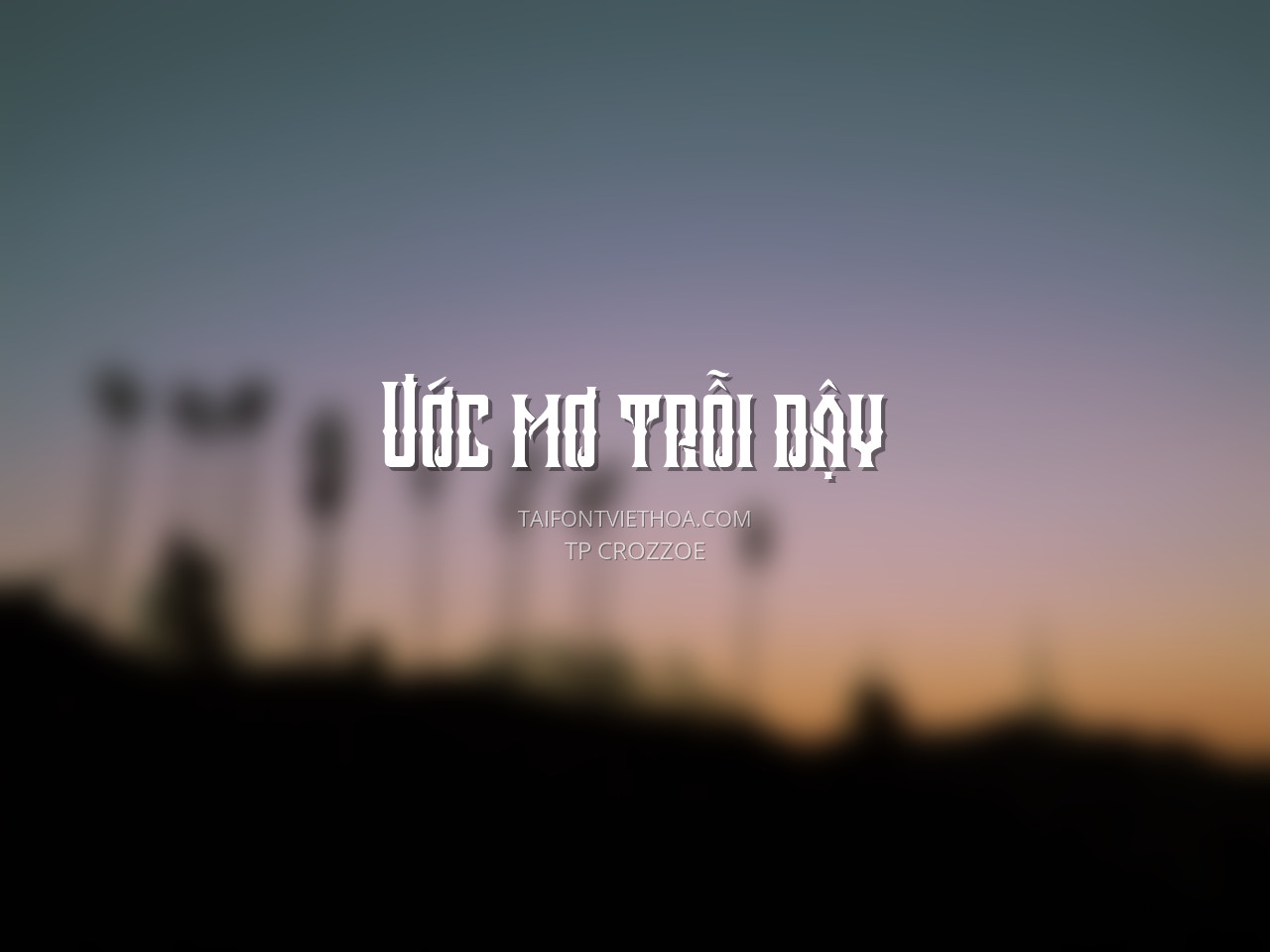 Font việt hóa TP Crozzoe