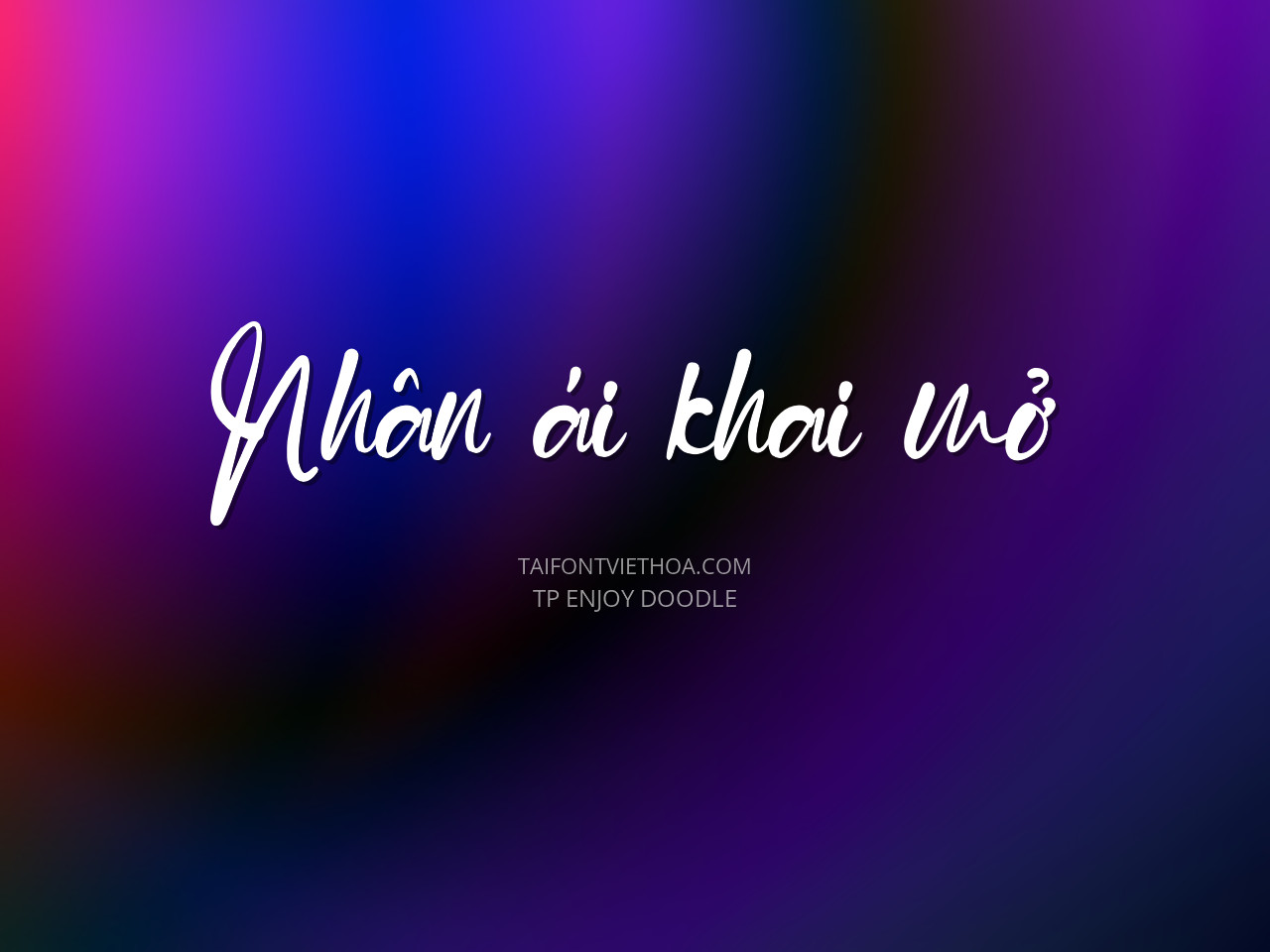 Font việt hóa TP Enjoy Doodle Regular