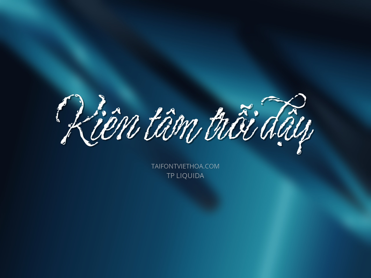 Font việt hóa TP Liquida