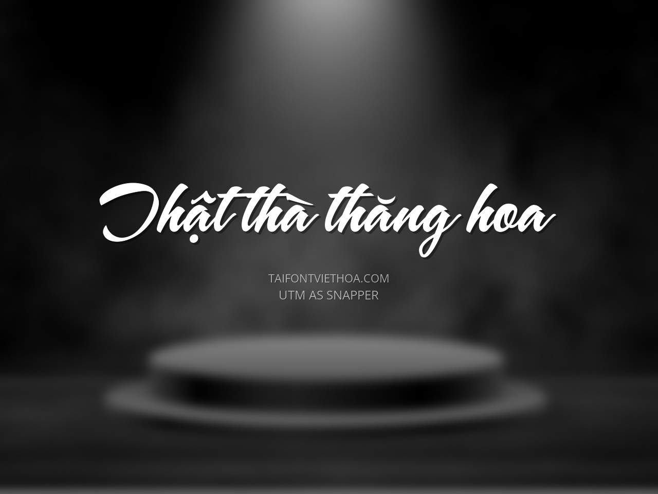 Font việt hóa UTM A&S Snapper tải miễn phí | Tải Font Việt Hóa