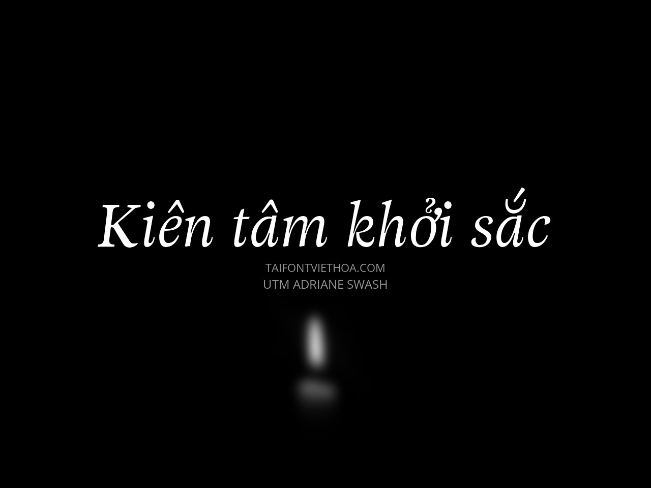 Font việt hóa UTM Adriane Swash
