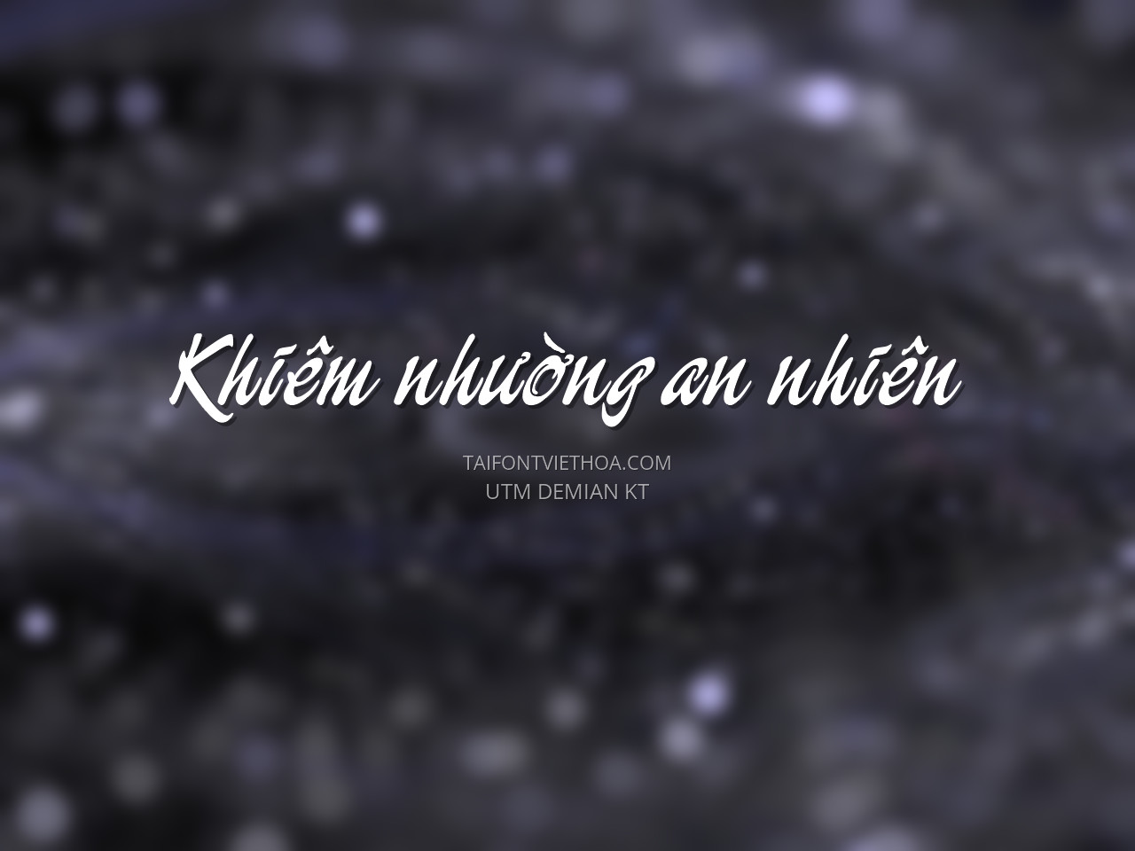 Font việt hóa UTM Demian KT