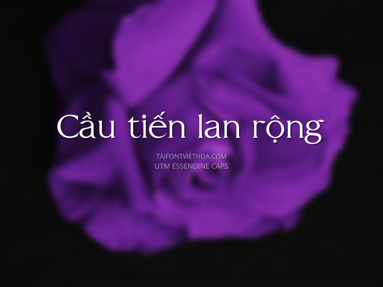 Font việt hóa UTM Essendine Caps