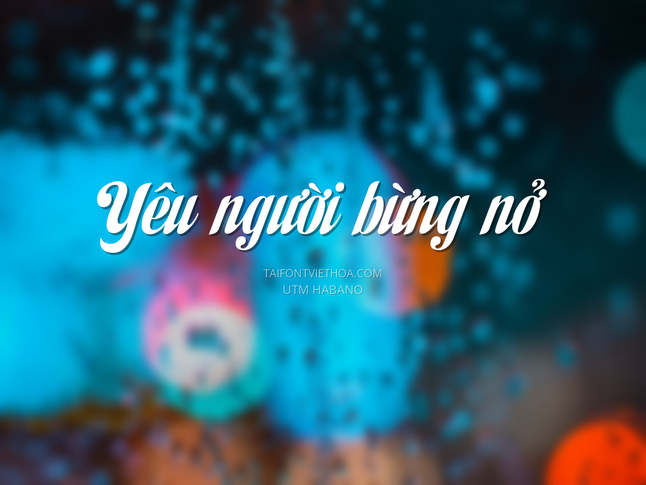 Font việt hóa UTM Habano
