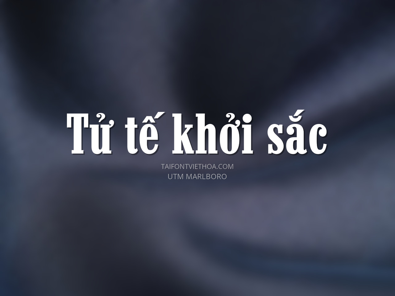 Font việt hóa UTM Marlboro