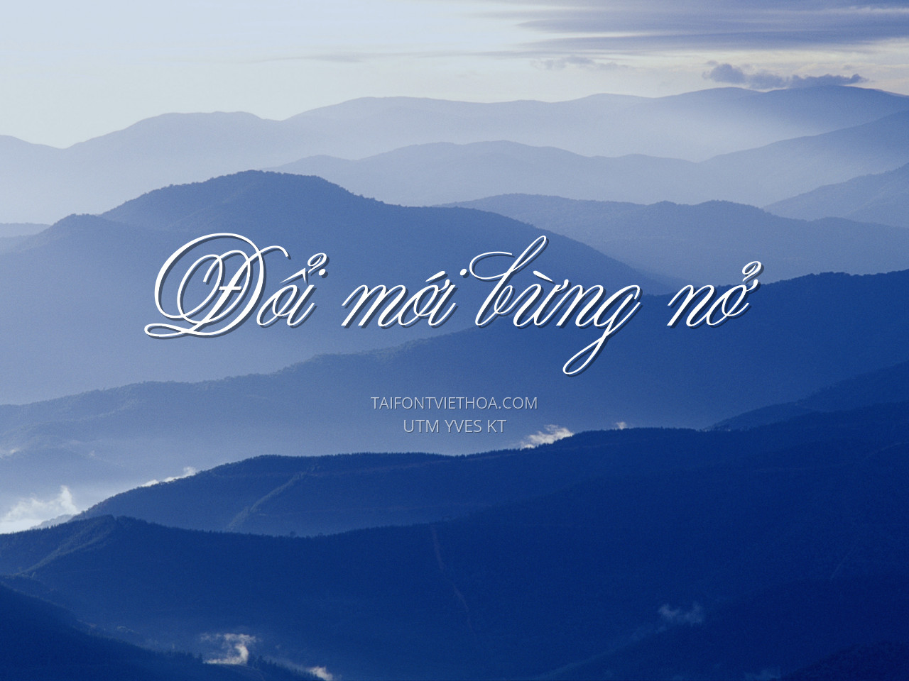 Font việt hóa UTM Yves KT đầy đủ
