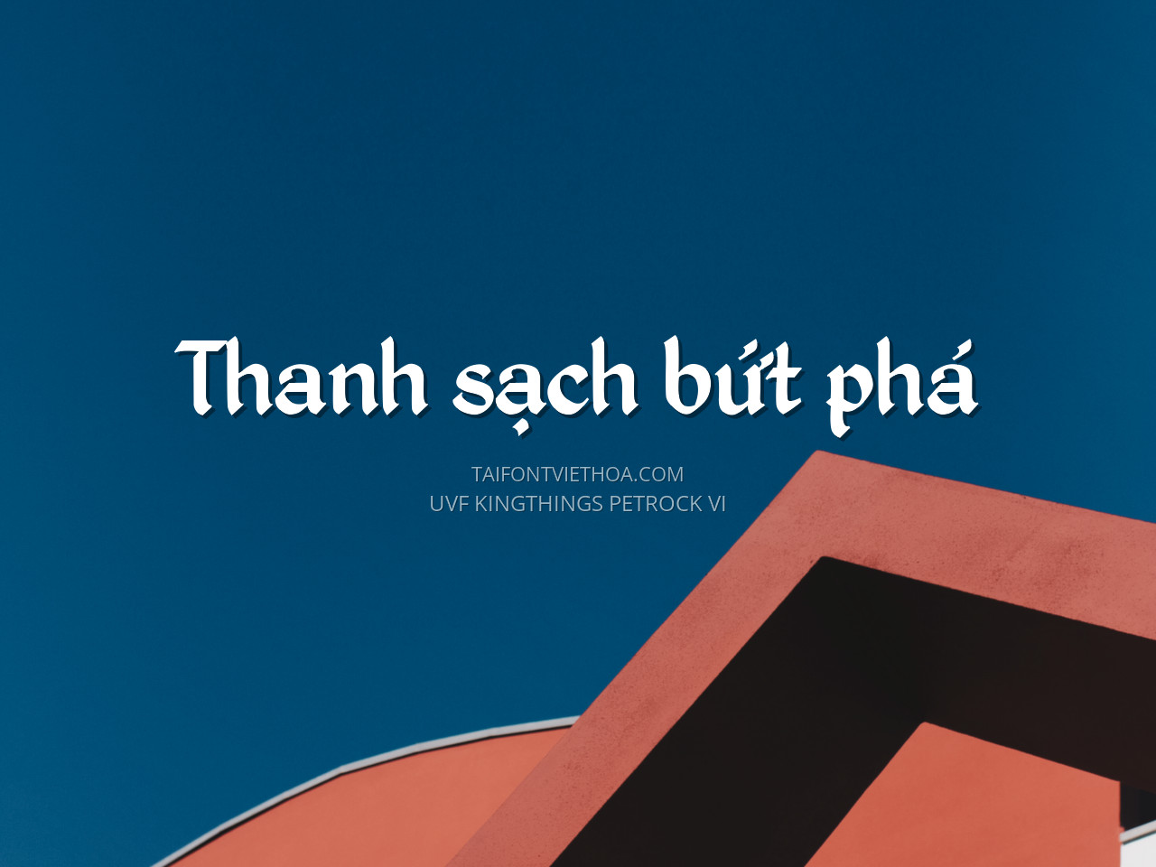 Font việt hóa Kingthings Petrock Vi