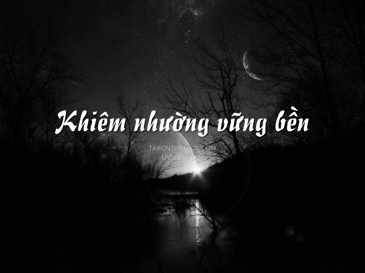 Font việt hóa UVN Bui Doi