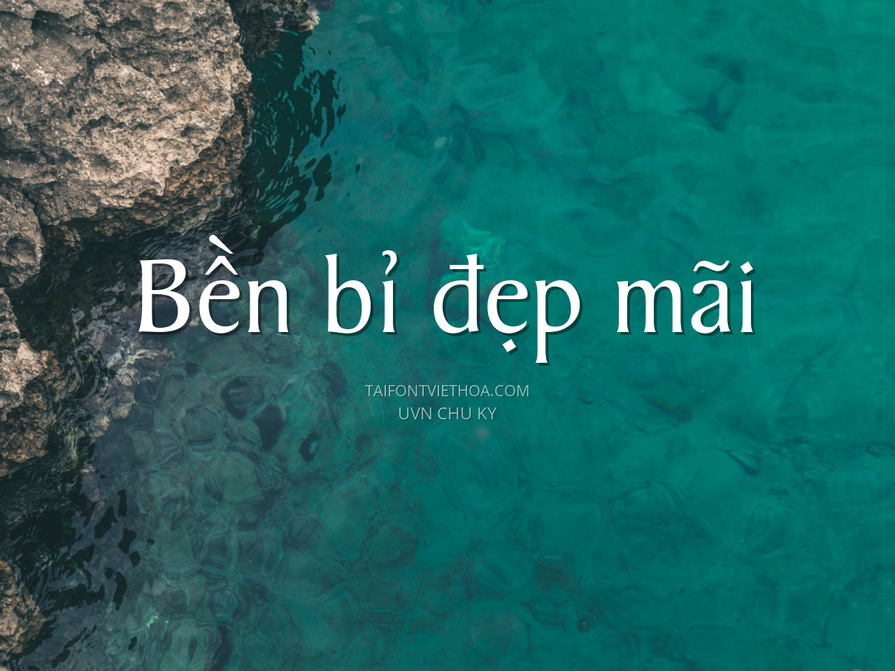 Font việt hóa UVN Chu Ky
