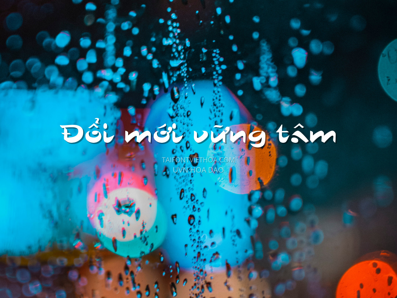 Font việt hóa UVN Hoa Dao