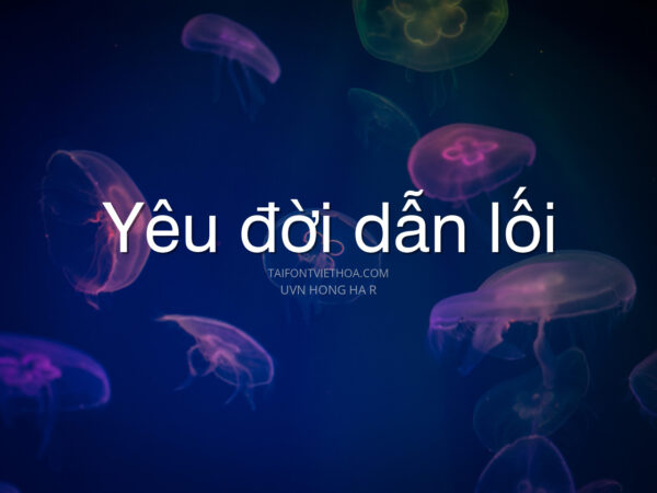 Font việt hóa UVN Hong Ha